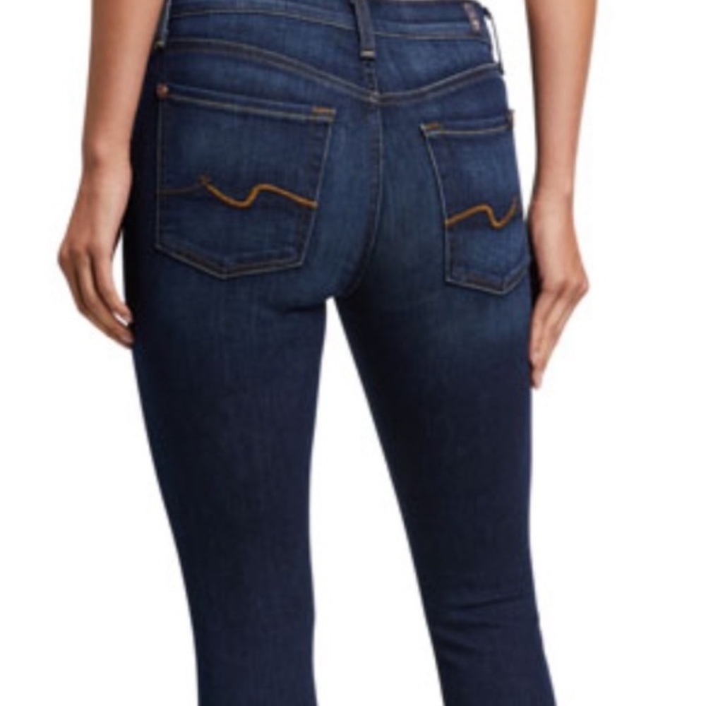 7 For All Mankind Gwenevere straight skinny jeans size 31